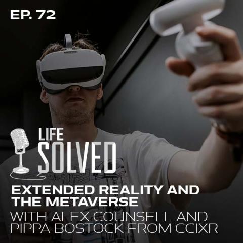Extended Reality: The Future of Culture, Services and Business - Logo with introduction title