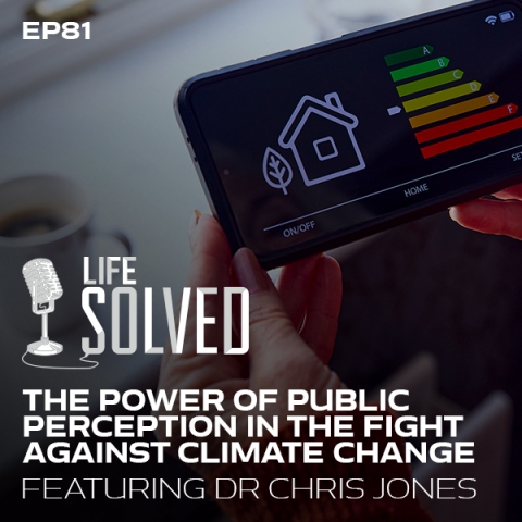 The Power of Public Perception in the Fight Against Climate Change - logo with title
