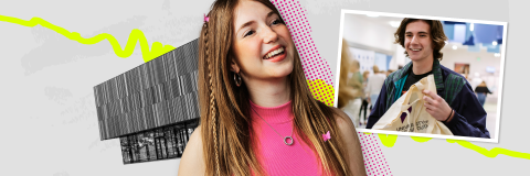 Student smiling