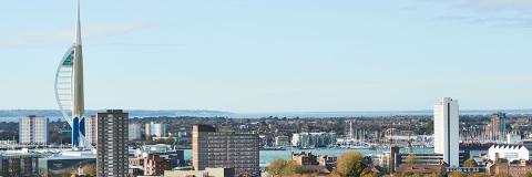 Portsmouth skyline