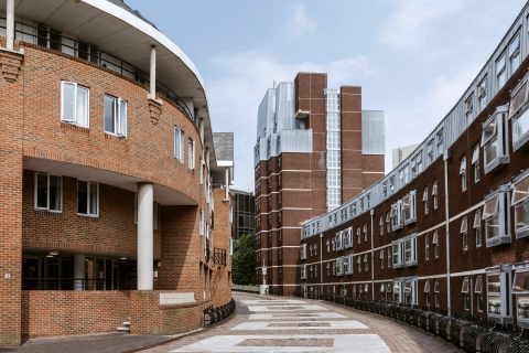 Exterior of Bateson student halls