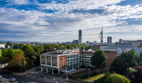 Rooftop view of Anglesea building